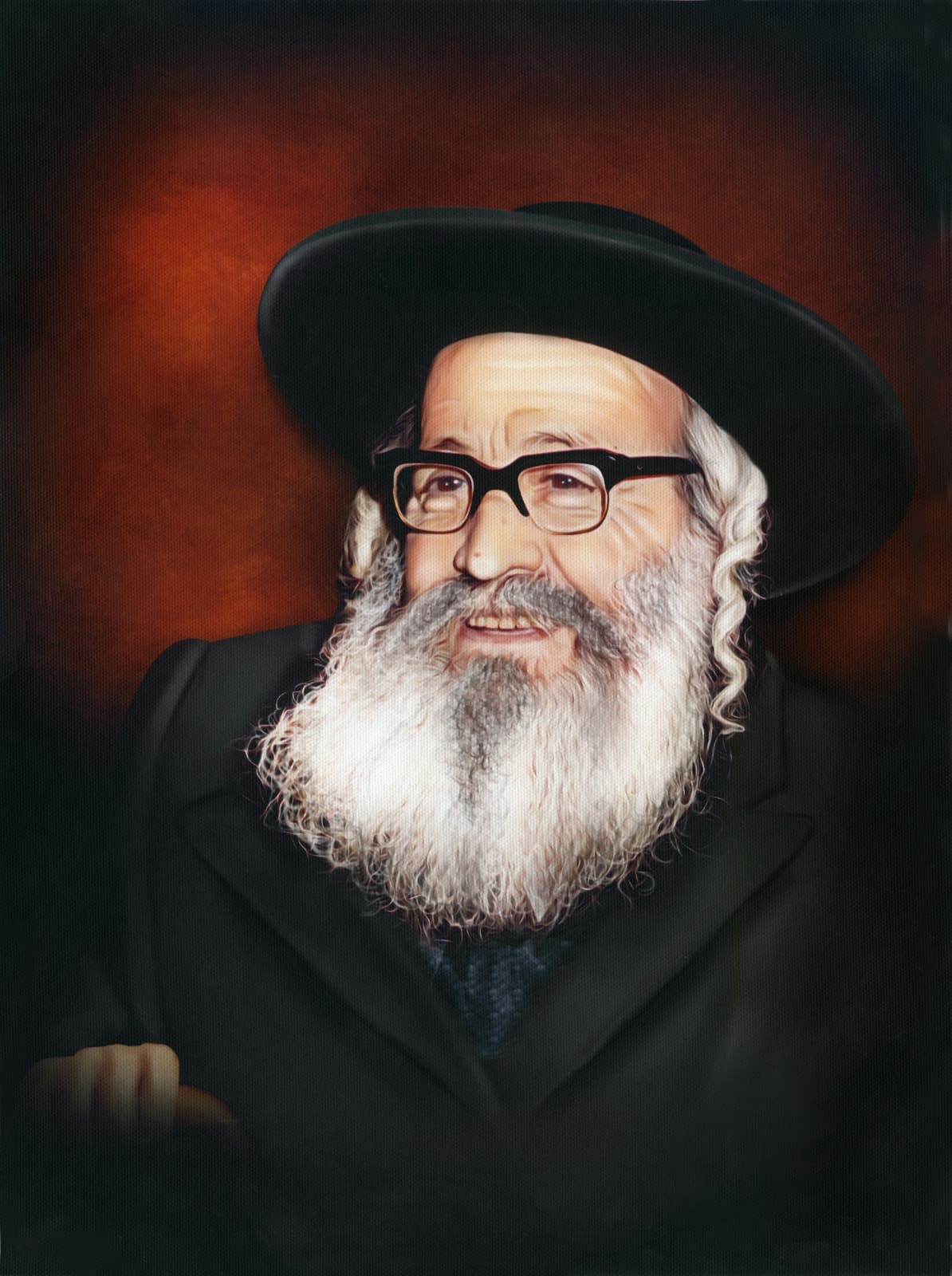 Rabbi Naftali Rosenfeld z"l, founder of the home. He led it from 1949 until his passing.