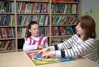 Una tarde en la biblioteca
